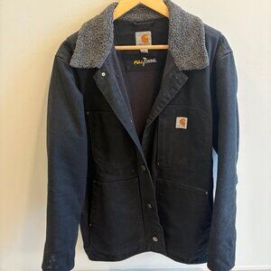 Carharrt Men's Black Full Swing Jacket - Large
